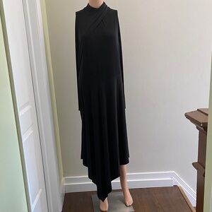 Elegant Black Sleeveless Dress